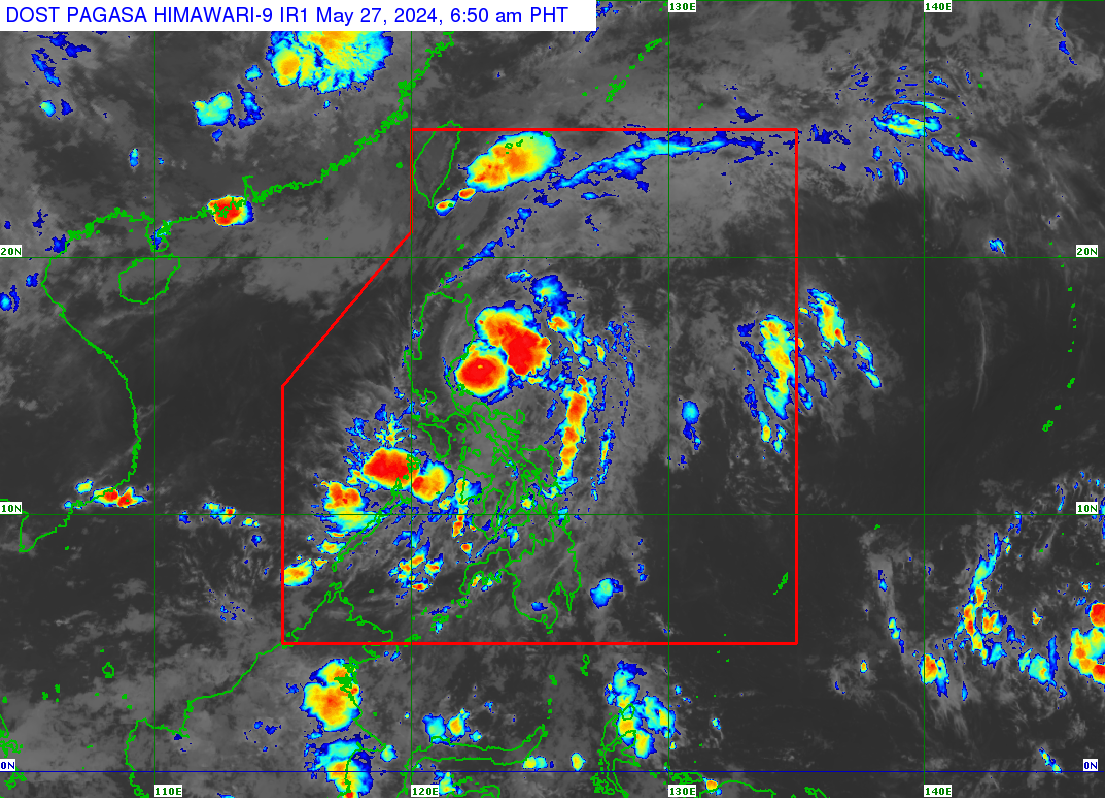 Typhoon Aghon Slightly Intensifies; Signal No. 2 Up In Three Luzon Areas