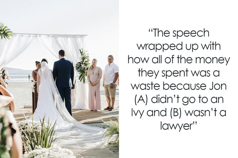 “All Of The Wannabes”: Groom’s Parents Deliver The Most Insulting Speech, Think It’s Funny