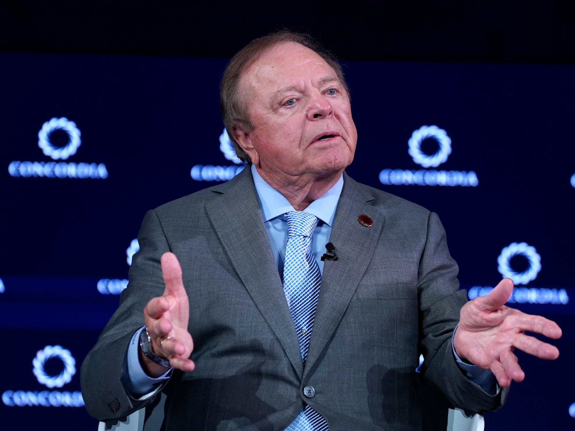 <p>Harold Hamm, an oil and gas magnate, has contributed $<span>614,000 to the Trump 47 Committee and $200,000 to the Trump-aligned MAGA Inc. super PAC.</span></p><p>"Republican, Democrat… I'm an oilocrat," he <a href="https://www.ft.com/content/93dffdd3-45f3-4628-b3b6-8204f1dd5777">told</a> the Financial Times in 2022.</p><p><span>Despite his current supporter for Trump — and his attendance of numerous fundraisers on the former president's behalf — Hamm </span>contributed thousands to both Florida Gov. Ron DeSantis and former Ambassador Nikki Haley last year.</p><p>He even <a href="https://www.businessinsider.com/trump-oil-gas-industry-political-donations-environment-drilling-2024-campaign-2023-11"><span>reportedly</span></a><span> told Trump in 2023 that he should end his presidential campaign, citing his "chaos."</span></p><p>"I know he wasn't happy," Hamm <a href="https://www.ft.com/content/c93982ee-4387-4c95-9bb1-a7cd3b89bbe7">told the Financial Times</a> of the call. "That's all I can do. How seriously he takes that recommendation, I don't know."</p>