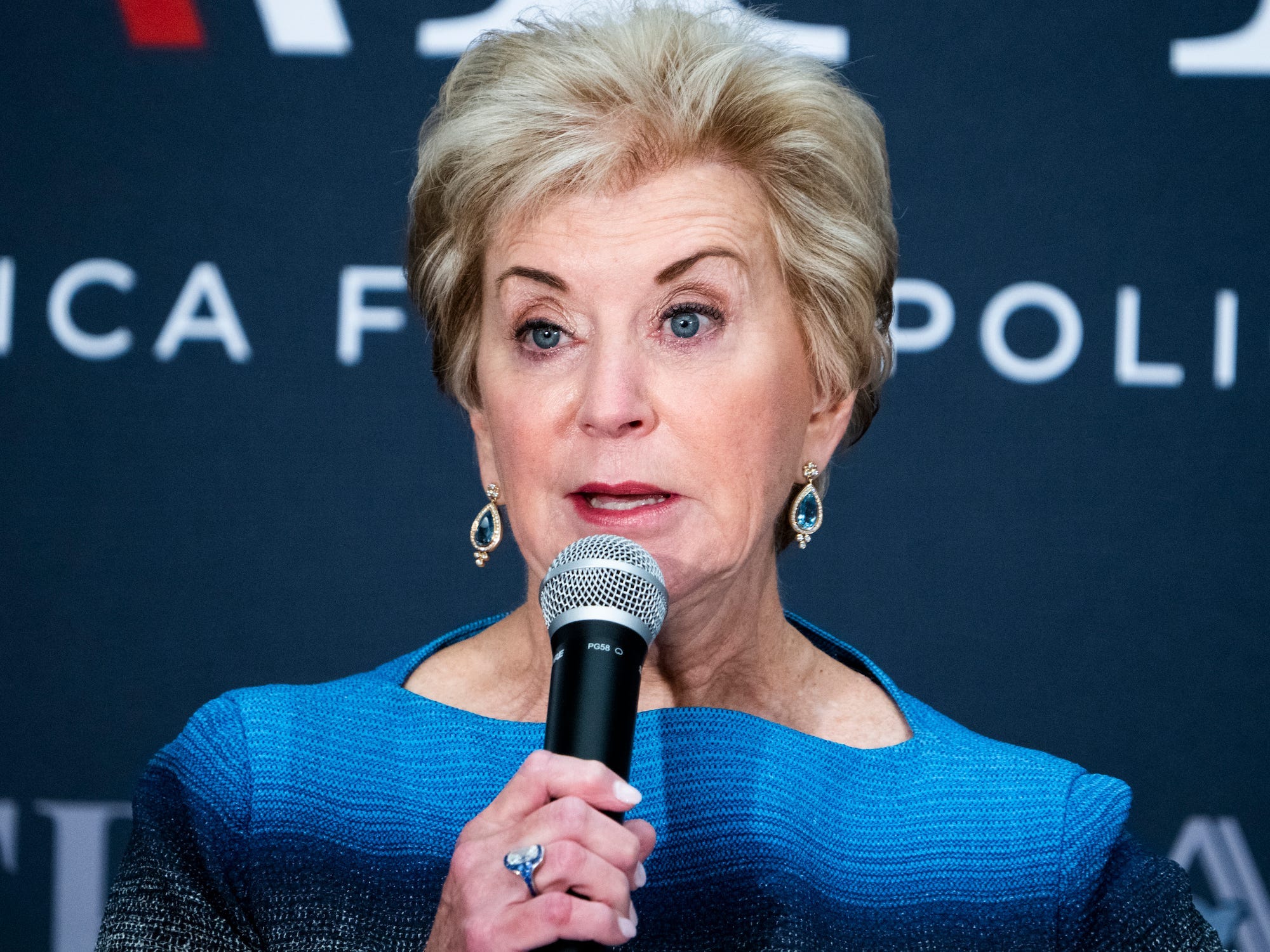 <p>Linda McMahon, who founded World Wrestling Entertainment with <a href="https://www.businessinsider.com/wwe-billionaire-vincent-mcmahon-lost-billions-coronavirus-2020-10">her husband Vince</a>, has given $10 million to the Trump-aligned MAGA Inc. super PAC, along with $814,600 to the Trump 47 Committee.</p><p>McMahon served as the head of the Small Business Administration from 2017-2019 under Trump.</p><p>She's also the chair of the board of the America First Policy Institute, a Trump-aligned think tank.</p>