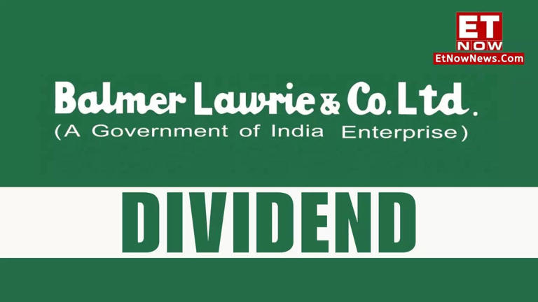 balmer lawrie dividend 2024 record date announcement psu declares 85 per cent payout for investors
