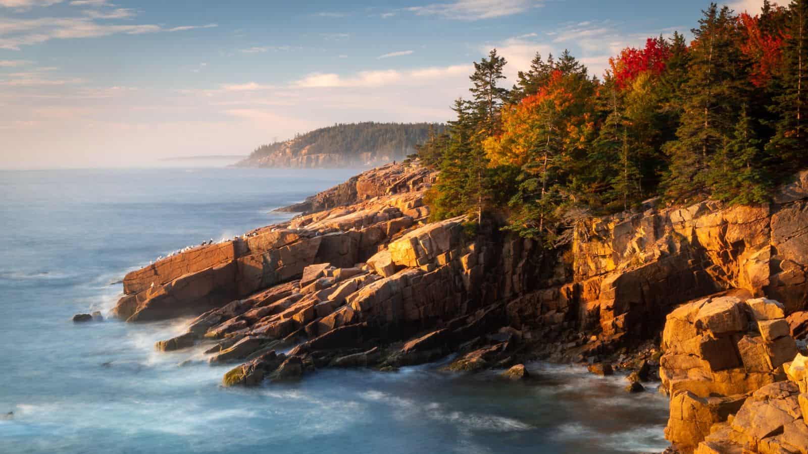 <p>Labeled as the “gateway to Acadia National Park,” Bar Harbor is the ideal weekend trip this summer for outdoor enthusiasts. The heart of the tiny town is only a 28-minute walk from the park’s border.</p><p>There’s no shortage of things to do in and around the town and national park: hike up the mountains, paddle a canoe, or test your balance on a stand-up paddle board. After, dine at a hotel overlooking the water. At night, you can pitch a tent and camp under the stars or relax with creature comforts at an inn or hotel in the town.</p>