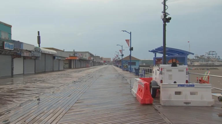 The boardwalk in Wildwood, NJ, has reopened after access was restricted due to a state of emergency declaration overnight.