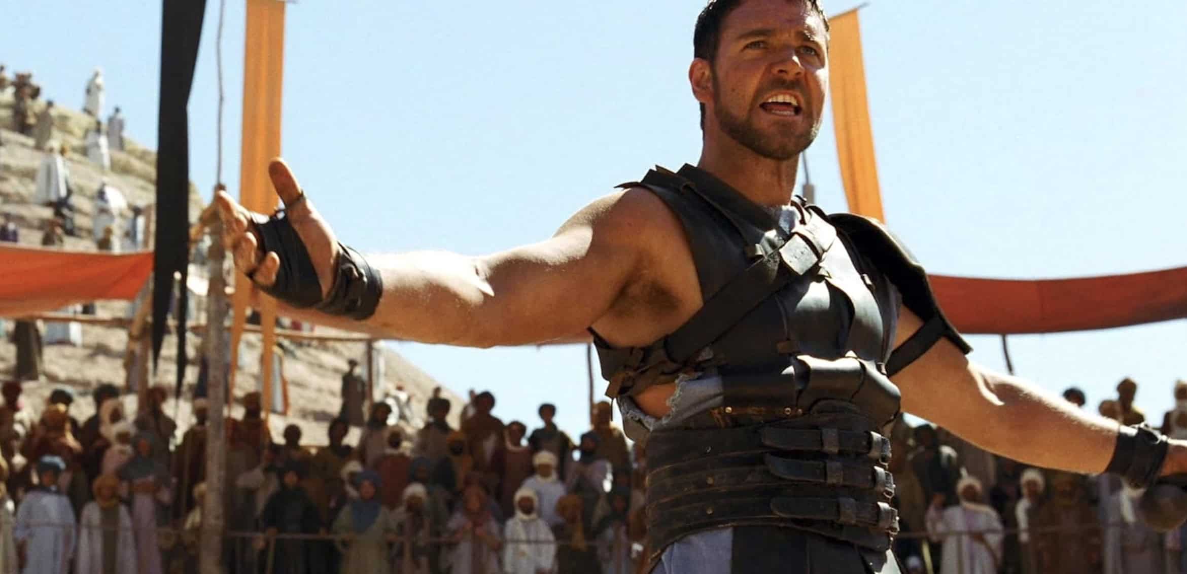 <p>One of the best speeches in movie history comes from Ridley Scott's Roman epic "Gladiator." Though the main character Maximus gives an impressive speech to his battle-worn soldiers at the movie's commencement, it fails to top the speech he utters during the movie's climax. By this time, Maximus has been sold into slavery and bides his time competing in Gladiatorial games. His unparalleled success leads him closer to his nemesis, Emperor Commodus.</p> <p>After Maximus wins the games in the Roman Coliseum, Commodus enters the ring to give credence to his performance. While Maximus dons a mask disguising his face, he pulls it off and reveals his true identity. In his speech, Maximus pays loyalty to the murdered former emperor and details the horror and destruction that Commodus' regime administered against him. It's one of the best movie speeches because it provides a satisfying conclusion to the hardship Maximus endured to reach this place and position. He's willing to throw away his life in exchange for the chance to tell off the malevolent Emperor.</p>