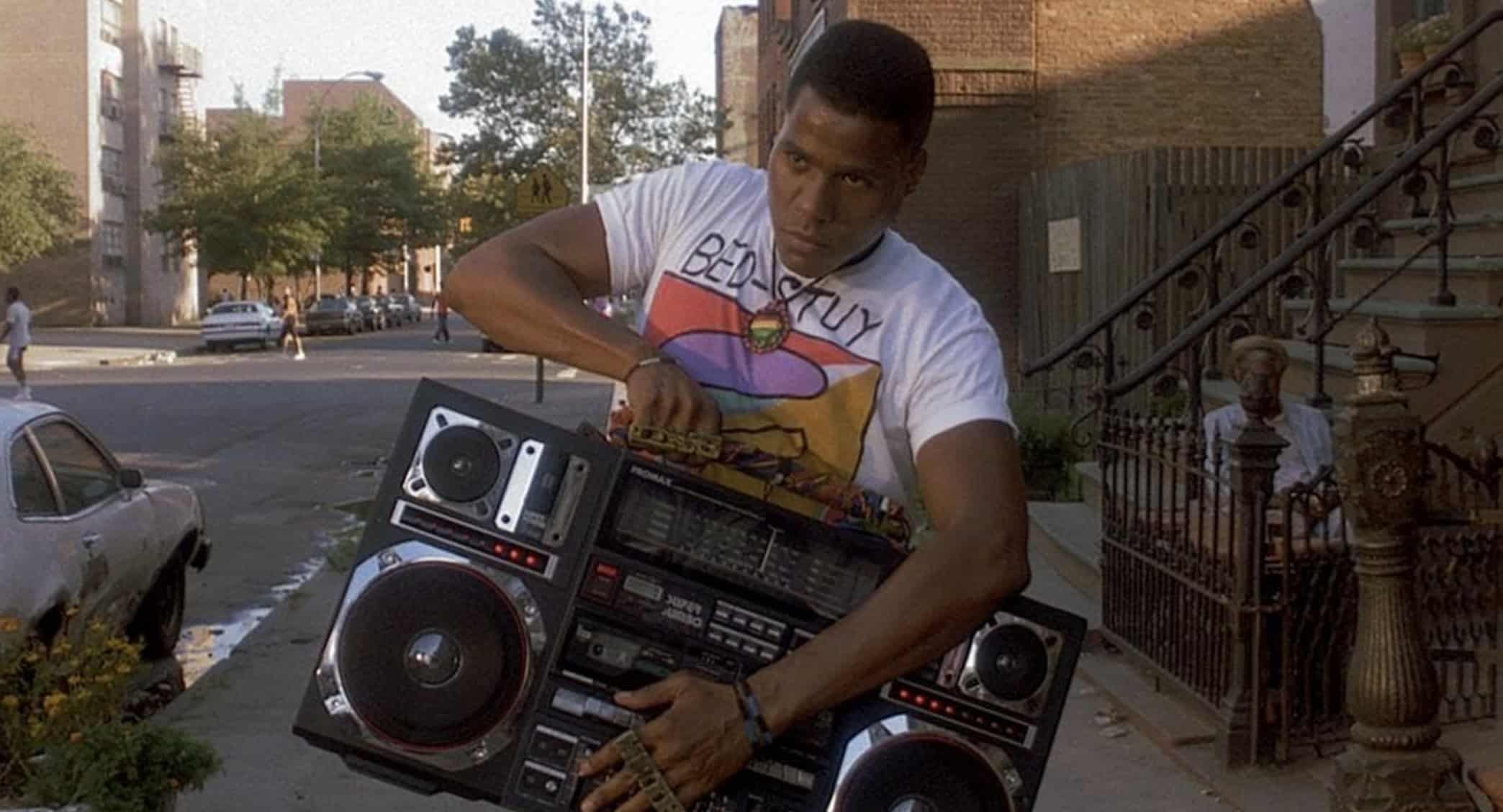 <p>Another one of the greatest speeches in movie history comes at the start of Spike Lee's chaotic, heartbreaking meditation on racial relations, "Do the Right Thing." It's a blistering hot summer in New York City, and everyone is at each other's throats. A small conflict at a pizza parlor, spirals out of control, leading to a tense, violent, and tragic confrontation between blacks and whites.</p> <p>The speech at the film's start delivered by the neighborhood character Radio Raheem, however, provides foreshadowing to the conflicts that lay ahead. Donning two chunky brass knuckles saying LOVE and HATE, Raheem details the eternal struggle between the two forces. Furthermore, using simple terms, Raheem illustrates the theme of the movie and the divisive conflict that sets the neighborhood ablaze. As Raheem says, "Let me tell you the story of Right Hand, Left Hand. It's a tale of good and evil. Hate: It was with this hand that Cain iced his brother. Love: These five fingers, they go straight to the soul of man. The right hand: The hand of love. The story of life is this: Static."</p>