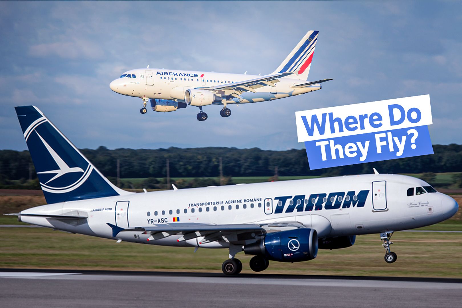 Top 5: The Routes With The Most Airbus A318 Operations