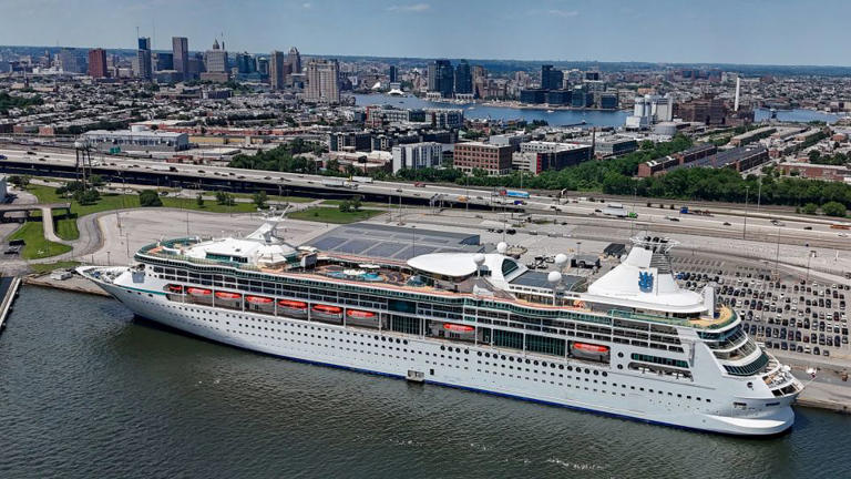 Royal Caribbean's Vision of the Seas departed Baltimore on May 25, the first passenger cruise out of the port since the collapse of the Francis Scott Key Bridge.