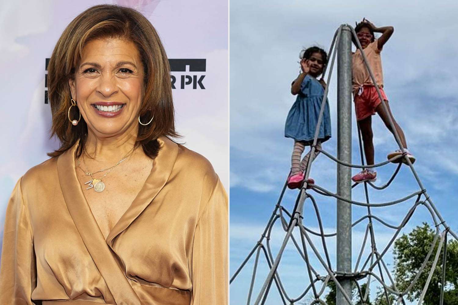 Hoda Kotb's Daughters Hope And Haley Enjoy Playground Fun In Adorable ...