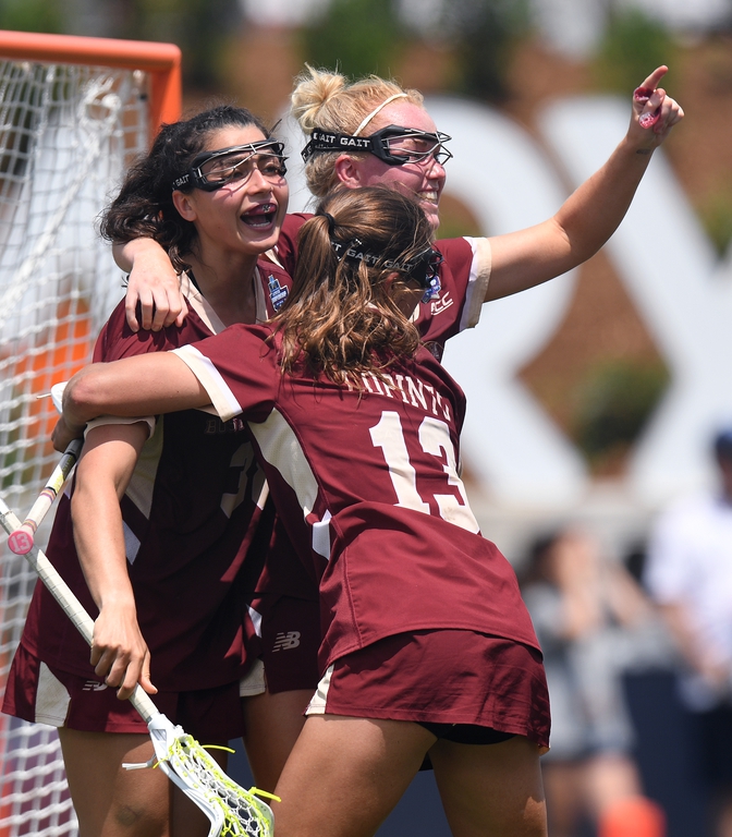 Boston College makes huge comeback to win women's lacrosse championship ...