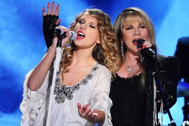 taylor swift dedicates and sings 'clara bow' to 'hero' stevie nicks in front of her at final dublin eras tour show