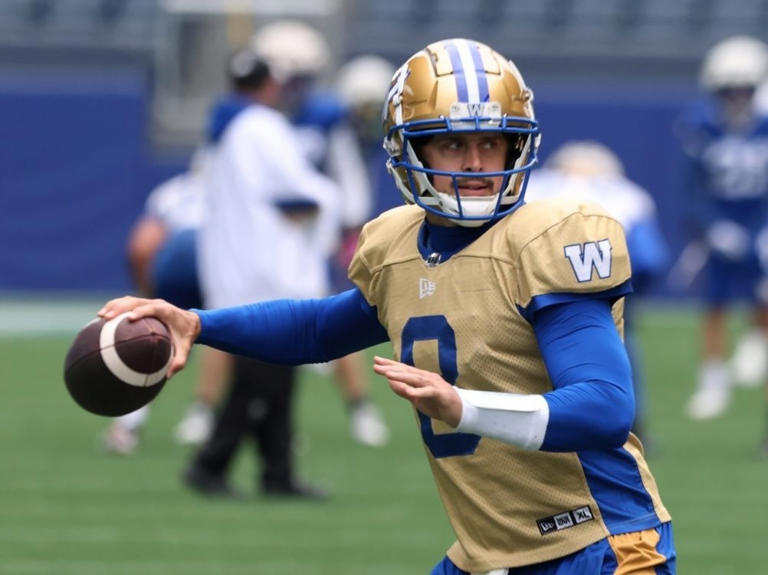 Bombers QB Zach Collaros keeps ticking, never mind the career clock