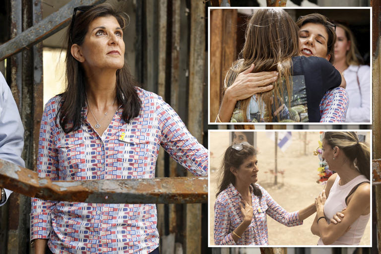Nikki Haley consoles victims of Oct. 7 Hamas attack on trip to Israel-Gaza border