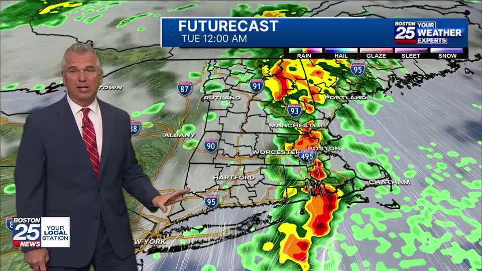 Boston 25 Monday Evening Weather Forecast