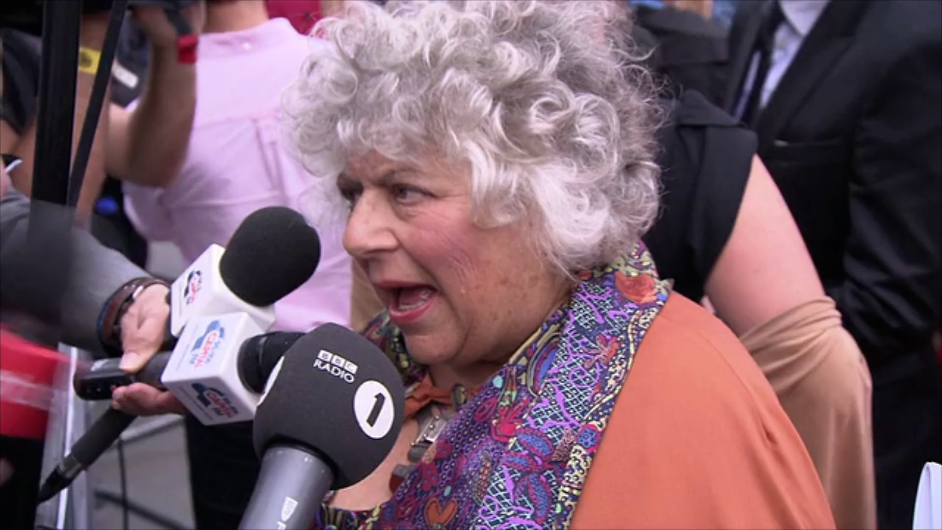 Miriam Margolyes Reveals 'unfriendly' Encounter With Lily Allen