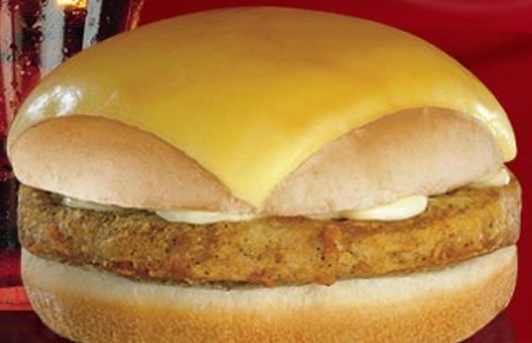 <p>Who says the cheese has to go inside the burger? KFC Philippines certainly didn't think so when it introduced this game-changing dish. It features an otherwise regular Original Recipe chicken sandwich, with garlic Parmesan dressing, but with a slice of melted American-style cheese on top of the bun. Despite some criticism of the topsy-turvy creation, it was said to sell well when it was launched in 2012.</p>