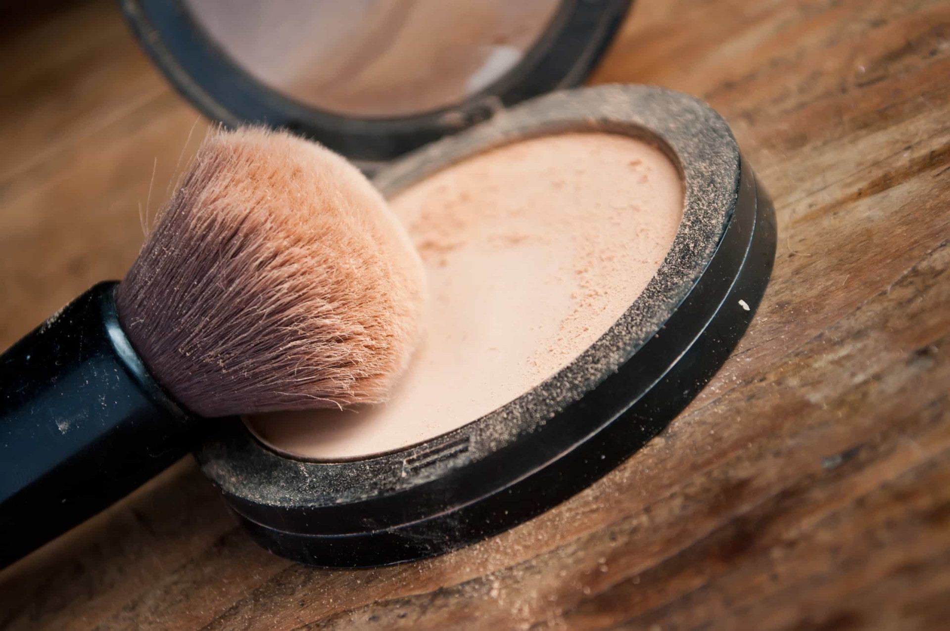 Powder foundation: up to two years