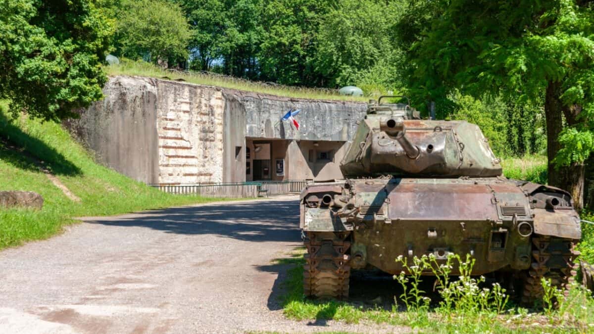 <p>Have you ever wondered what it’s like to be a World War II soldier stationed underground in a giant concrete bunker? Returning in time, exploring the Maginot Line at Hackenberg Fort in France!</p><p>Start with a scenic drive through the French countryside. Don’t be surprised to see a US Army tank at the entrance—it’s a reminder of the fort’s role in the Second World War. Then, explore a labyrinth of tunnels that stretch for almost a kilometer!</p>
