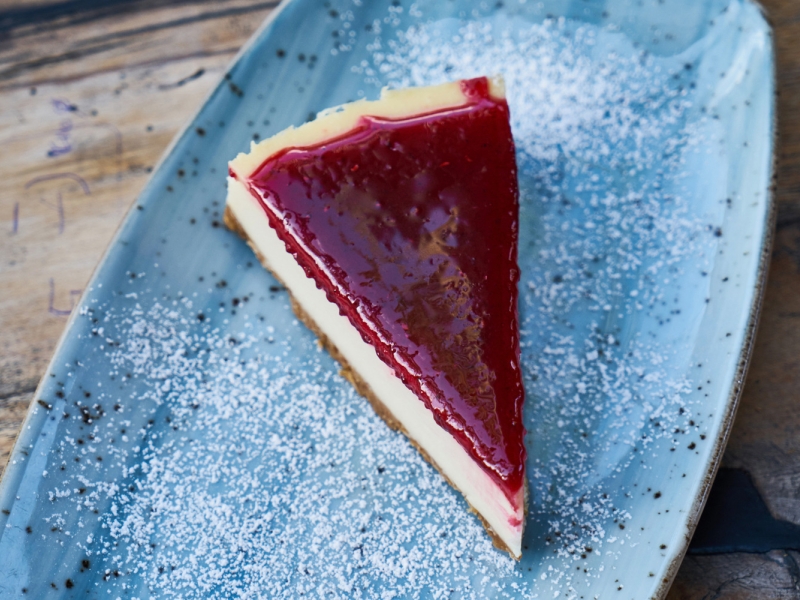 Lieblingsrezept ohne Backen: Himbeer-Kühlschrankkuchen mit Vanillepudding