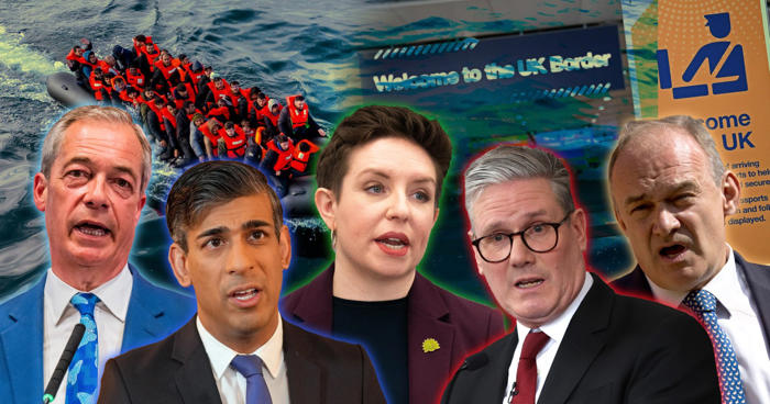 here's what all the top parties at the election are saying about immigration