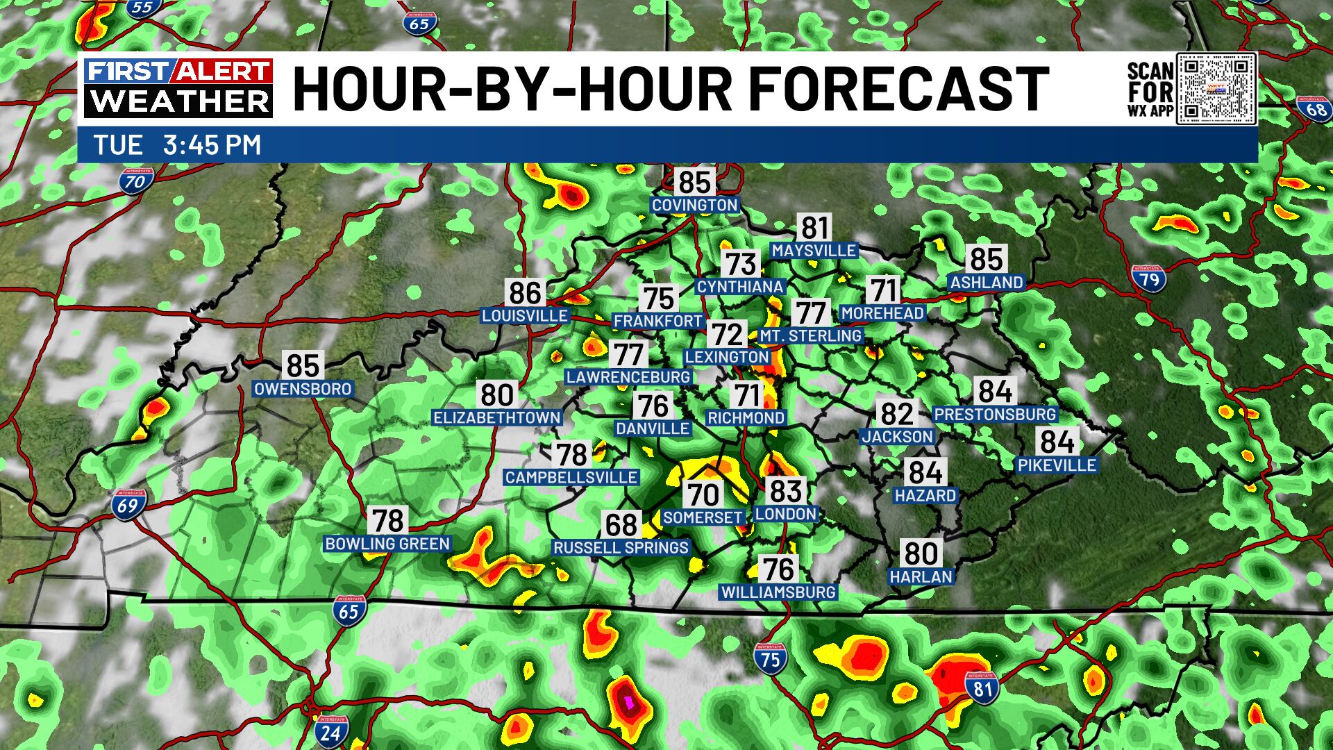 Jim Caldwell's Forecast | Storms Will Blow In Some Late-week Change