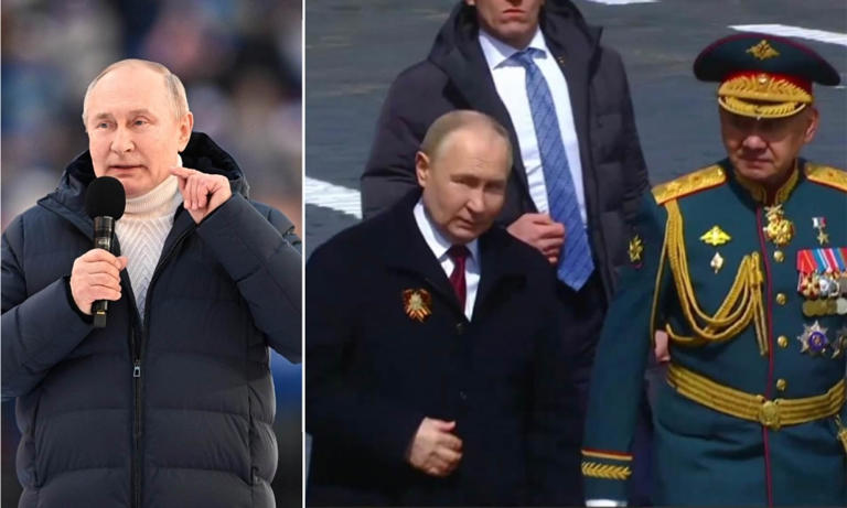 Paranoid Putin 'has taken to regularly wearing bulletproof vests'