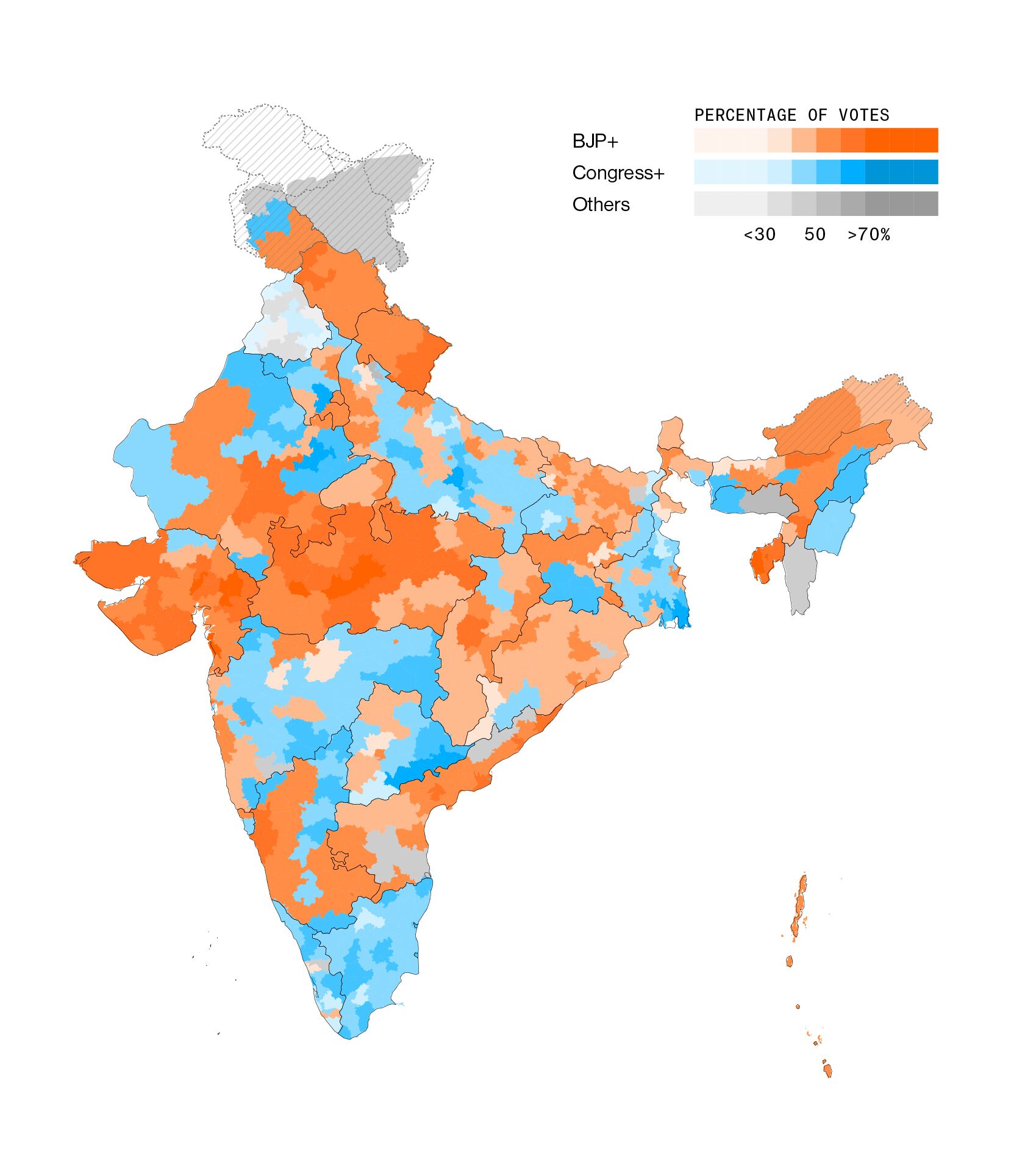 Modi Vows To Retain Power Even As Party Loses India Majority