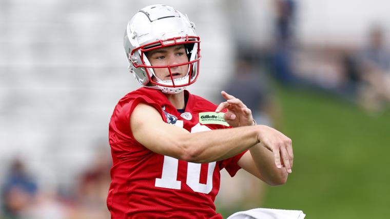 Patriots Coach Provides Positive Update On Drake Maye's Development