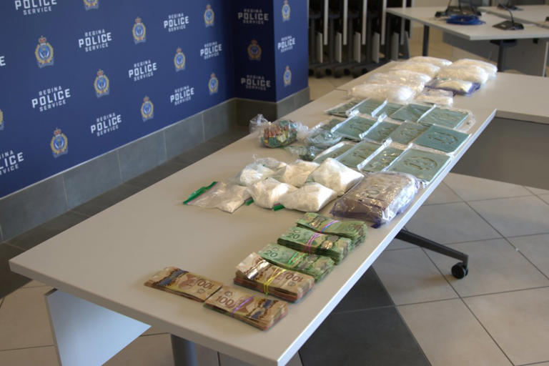 Over $1 million worth of drugs nabbed in trafficking bust: Regina police