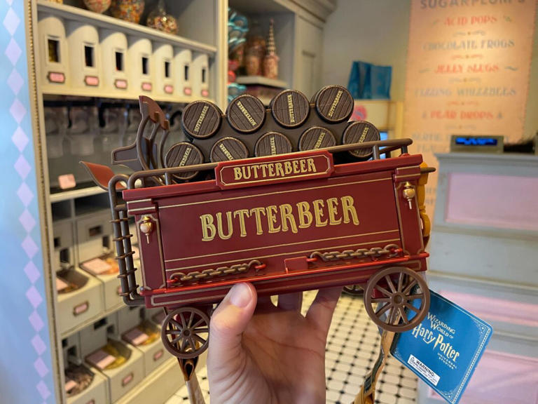 'Harry Potter' Butterbeer Cart Bucket Arrives at Universal Orlando Resort