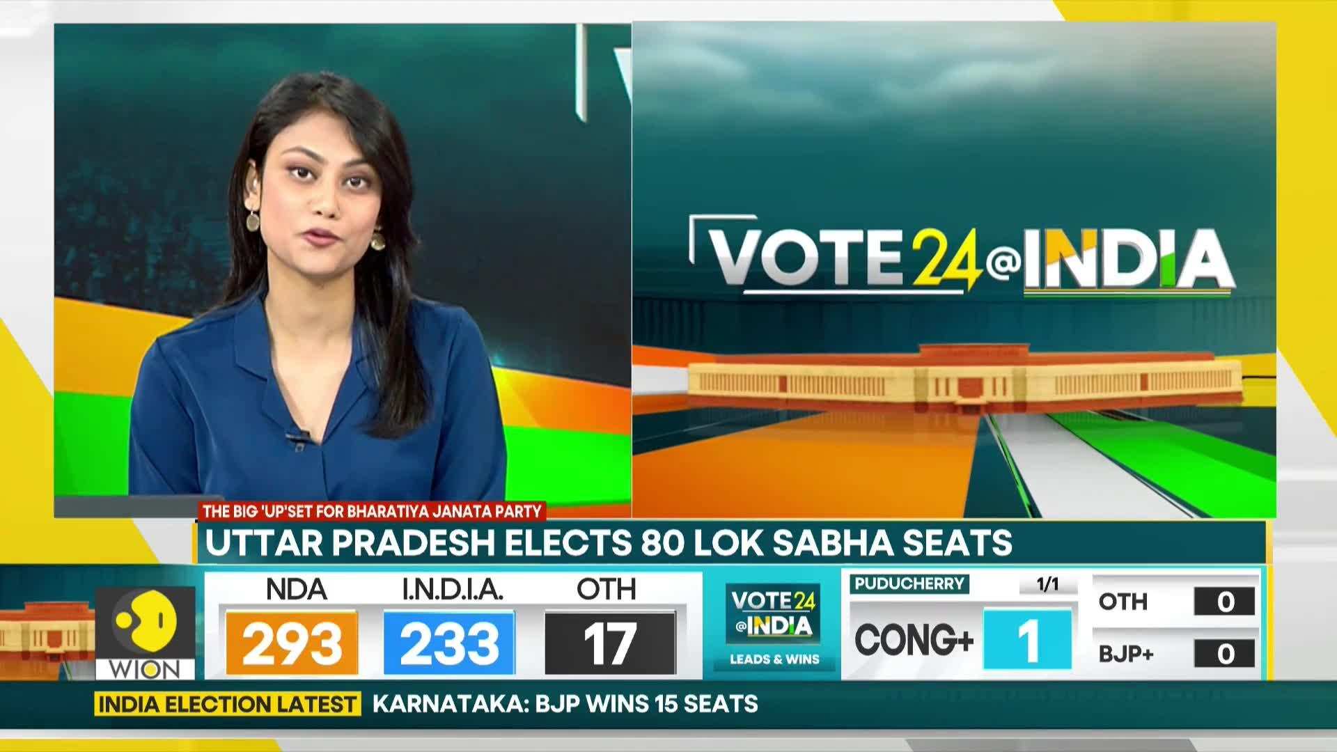 India Election Results: BJP-led NDA & I.N.D.I.A Bloc In A Neck And Neck ...