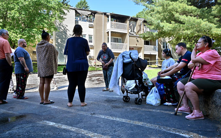 Worcester Firefighters Battle Apartment Blaze At Washington Heights