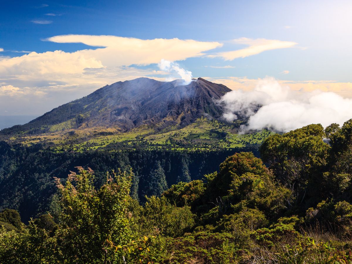 <p>Turrialba Volcano, situated in central Costa Rica, has become increasingly active in recent years, emitting ash and gases that occasionally disrupt nearby communities. Despite its hazards, it attracts scientists and tourists interested in witnessing its volcanic activity from safe vantage points.</p>