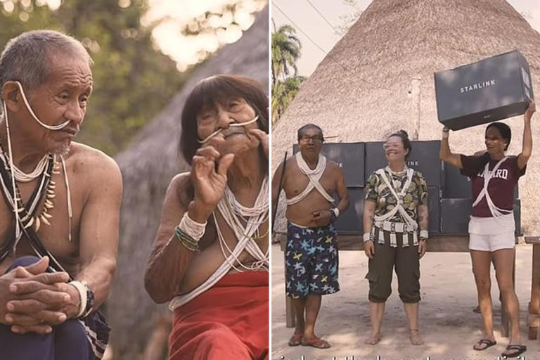 Remote Amazon tribe connects to Elon Musk’s Starlink internet, become hooked on porn, social media