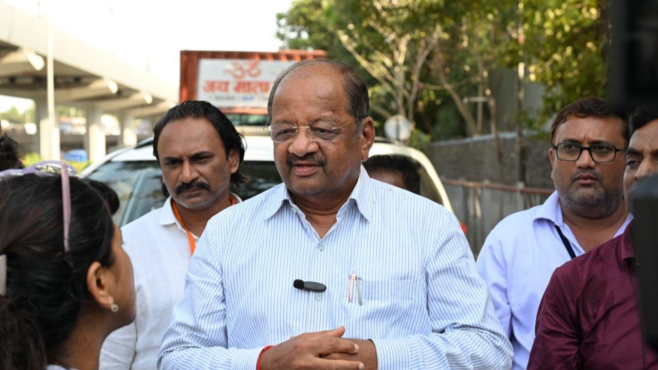 IN PHOTOS Mahayuti Leaders Visit NESCO Centre Amid Counting For Mumbai ...