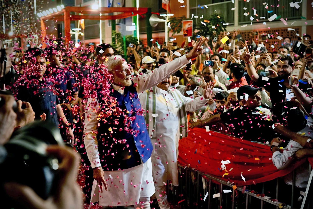 India's Modi Sees Hopes Of A Larger Majority Dashed By Surging ...