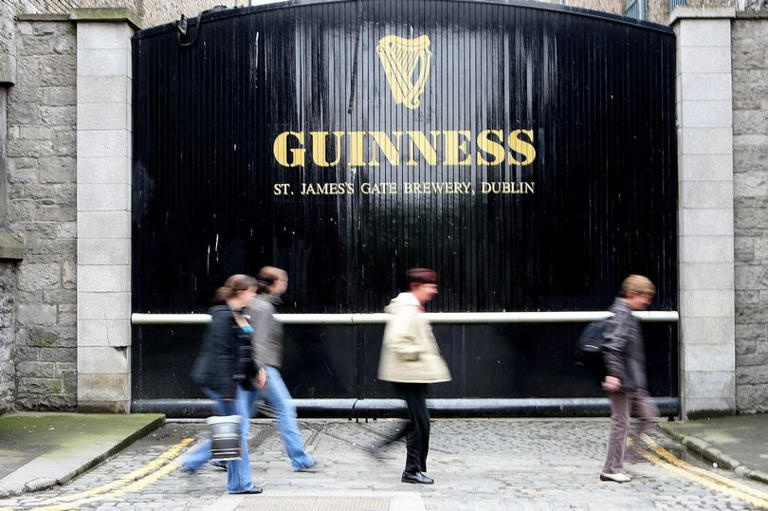 The Guinness storehouse gates