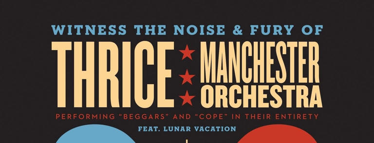 Thrice and Manchester Orchestra announce 2024 fall U.S. co-headlining tour