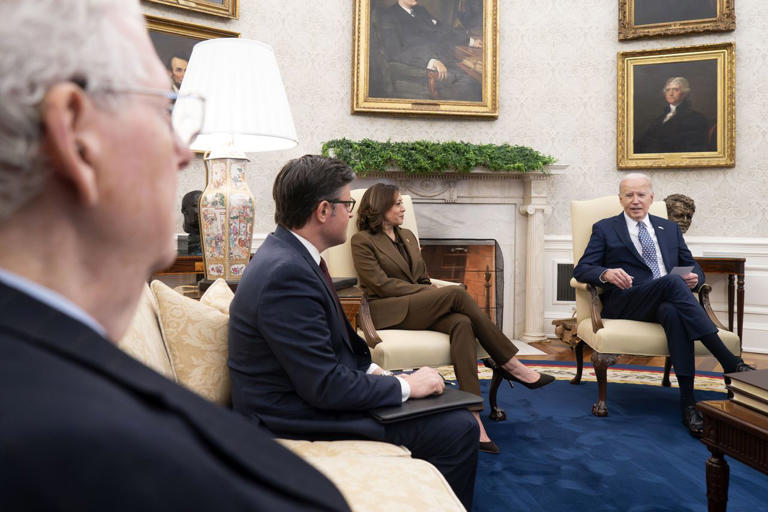 Behind Closed Doors, Biden Shows Signs of Slipping