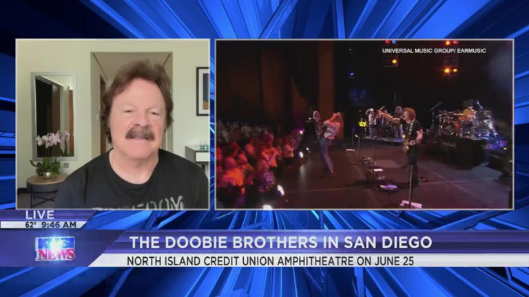 Doobie Brothers 2024 tour stopping in Chula Vista in late June