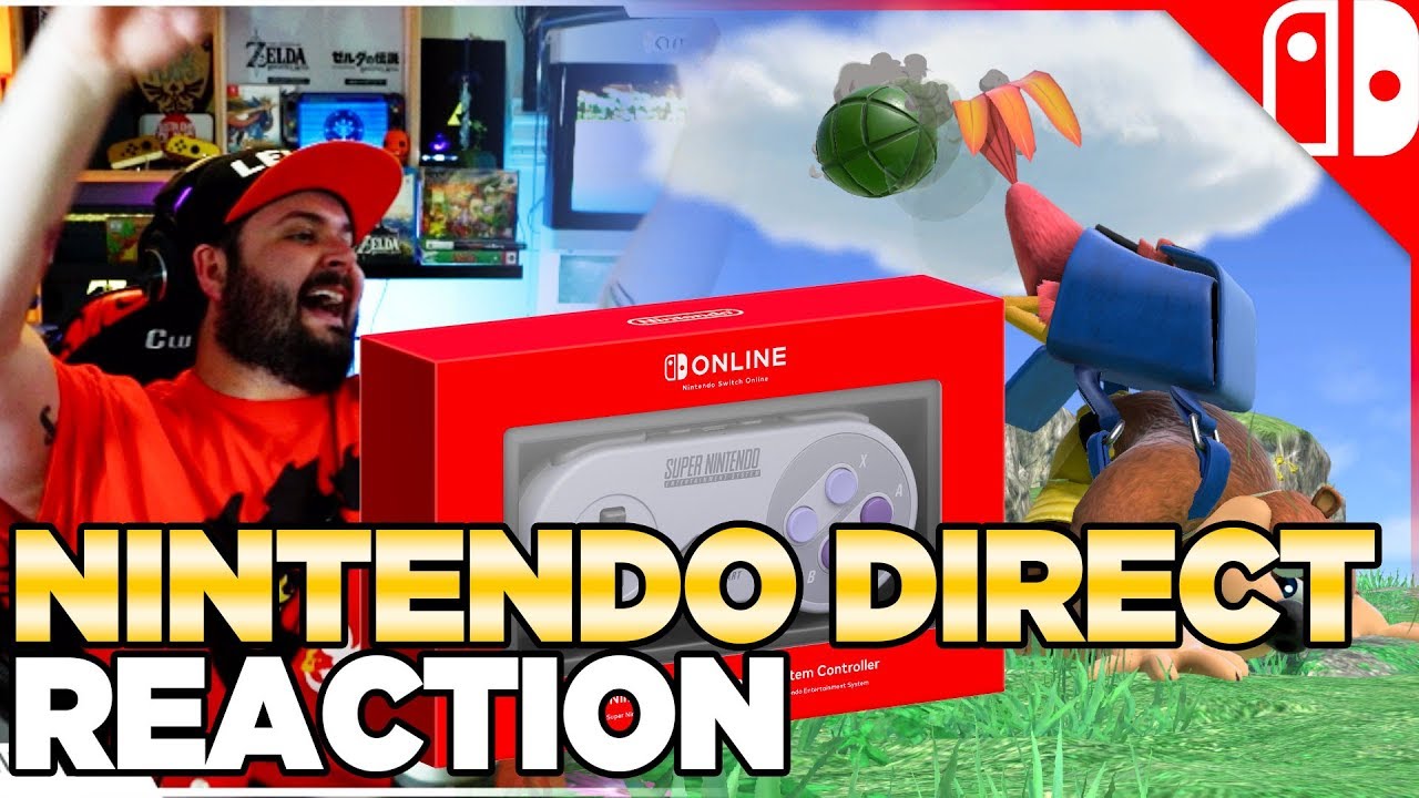 Nintendo Direct Reaction Austin John Plays