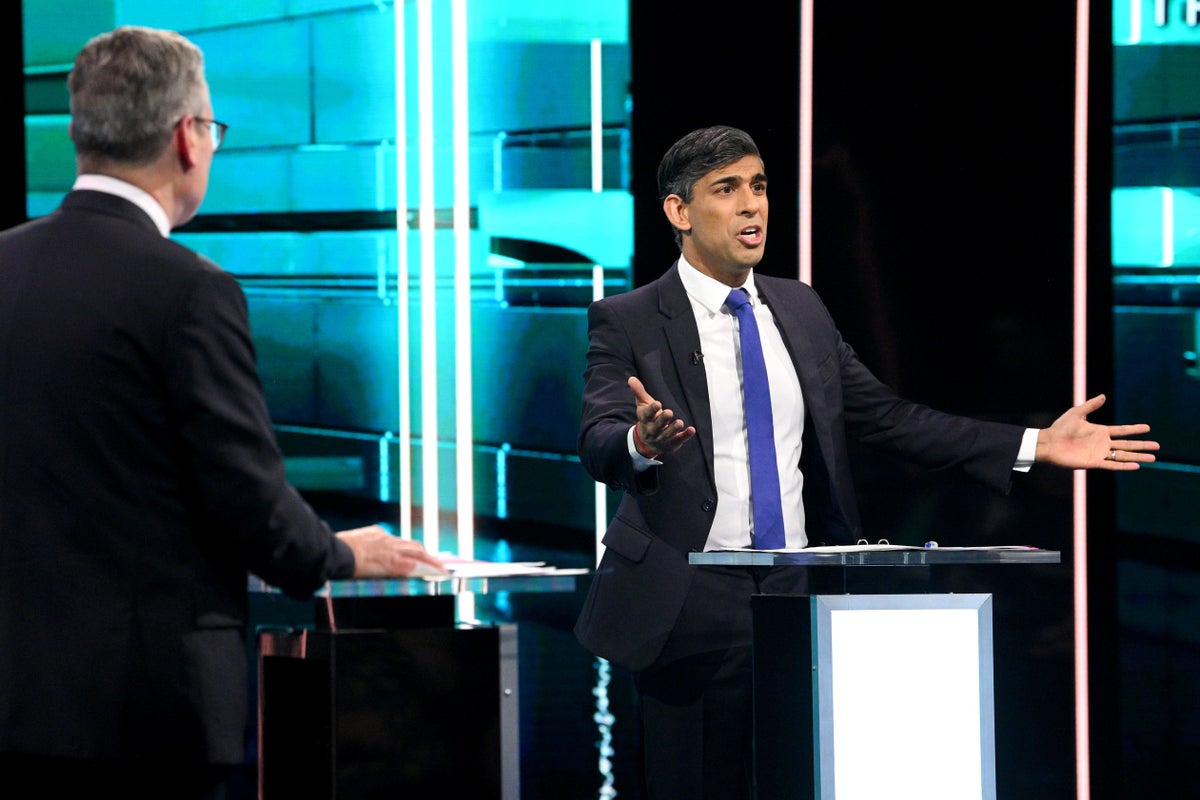 UK Election Debate: Key Moments From Rishi Sunak And Keir Starmer's ...