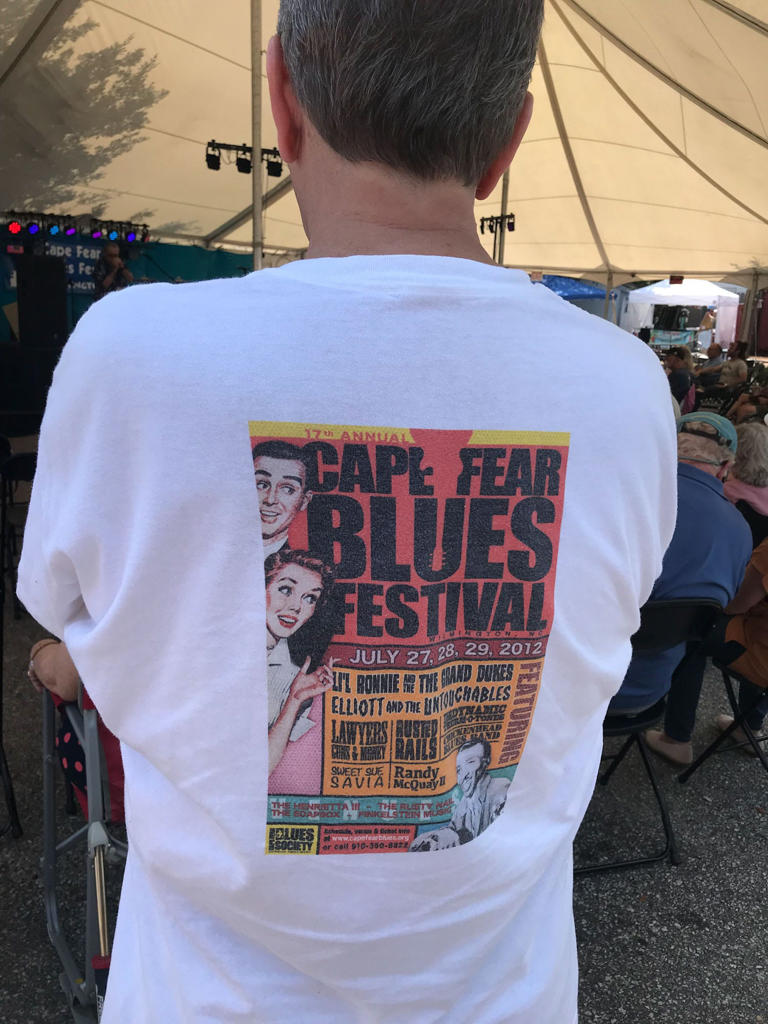 The 26th annual Cape Fear Blues Festival at the Rusty Nail in Wilmington, June 10, 2023.