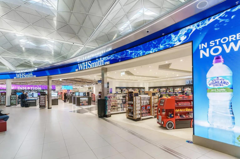 WH Smith, Stansted Airport, UK