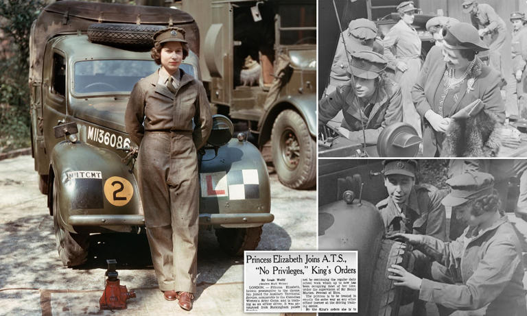 How the future Queen Elizabeth II broke with tradition during WWII