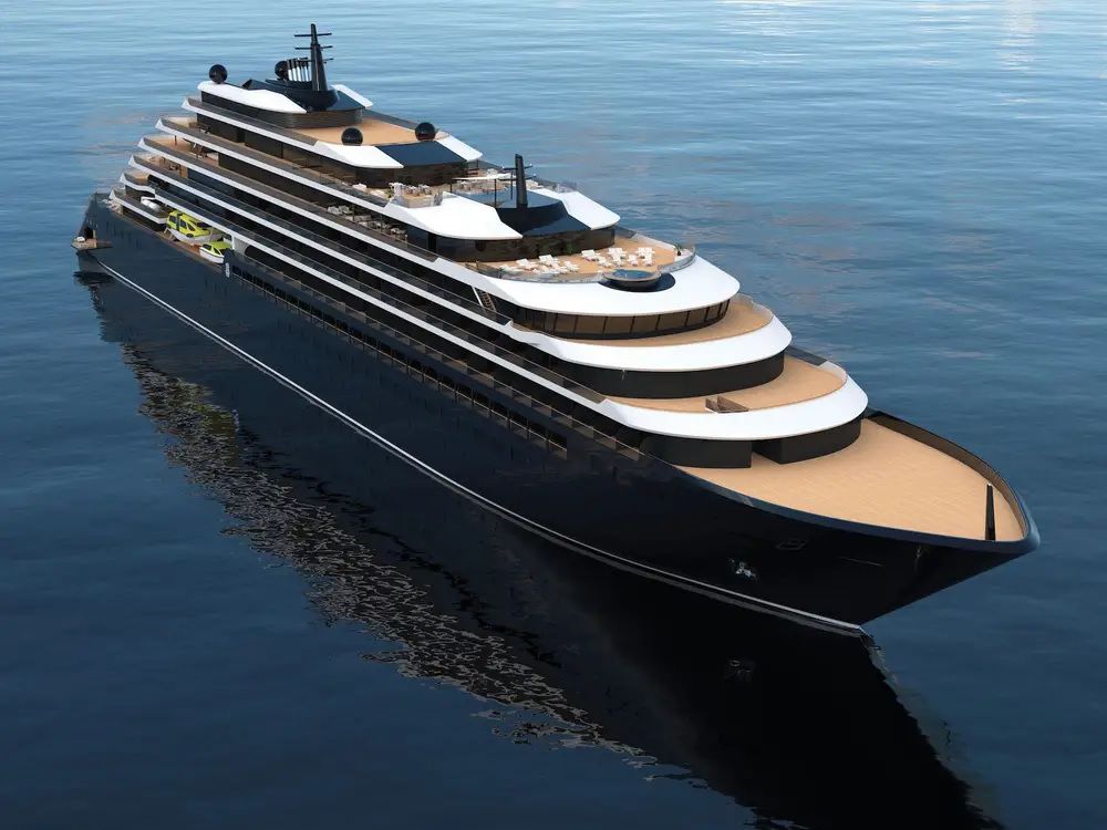 <p>The Ritz-Carlton is taking to the seas with its new ship the <a href="https://www.yahoo.com/news/ritz-carltons-luxury-cruise-ship-125100641.html?guccounter=1">Evirma</a>, which is slated to debut later this summer. After years-long pandemic-related delays, cruisers can now experience the hotel-like suites, including two-story penthouse lofts, and suites with private terraces and whirlpools designed to rival a luxury apartment. The ship is all about pampering: amenities include spa rooms, personal trainers, multiple pools and lounge areas, and the "S.E.A" restaurant, designed by a chef that runs a Ritz restaurant with three Michelin stars. </p>