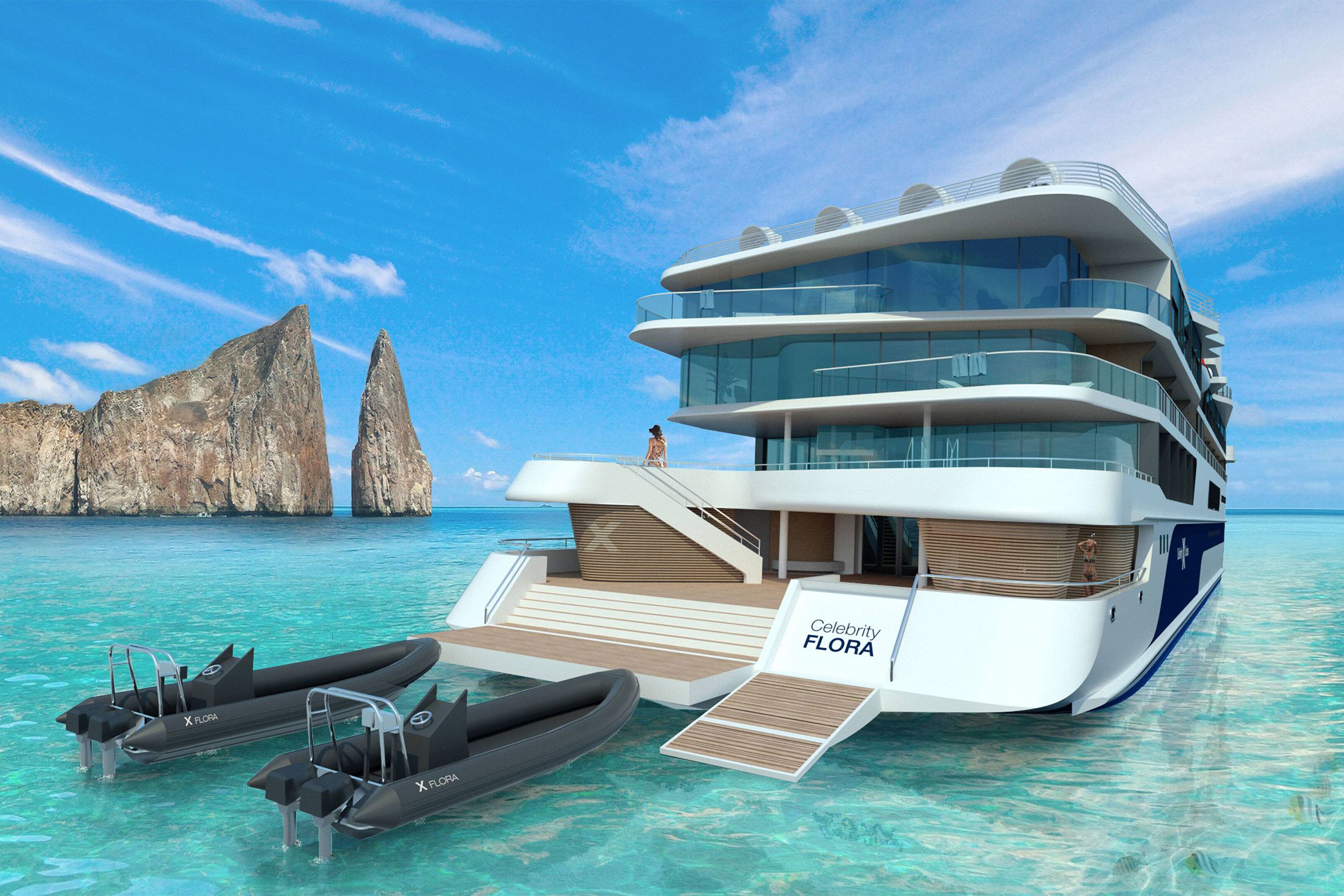 <p>This all-suite so-called "luxury mega yacht" launched sails the Galapagos, which means it's allowed an occupancy of only 100 — each of whom will arrive at their <a href="https://www.celebritycruises.com/cruise-ships/celebrity-flora">Celebrity Flora</a> stateroom with a personal suite attendant to help them unpack. Cabanas transform into double beds for sleeping under the stars (it's called "glamping,") and there's a custom stargazing lesson from one of the onboard naturalists. But there's also an observatory, library, and eco-conscious technology to keep travelers focused on the science. </p><p><b>Related:</b> <a href="https://blog.cheapism.com/people-should-not-go-on-a-cruise/">15 Types of People Who Shouldn't Take a Cruise</a></p><div class="rich-text"><p>This article was originally published on <a href="https://blog.cheapism.com/most-expensive-cruise-ship/">Cheapism</a></p></div>