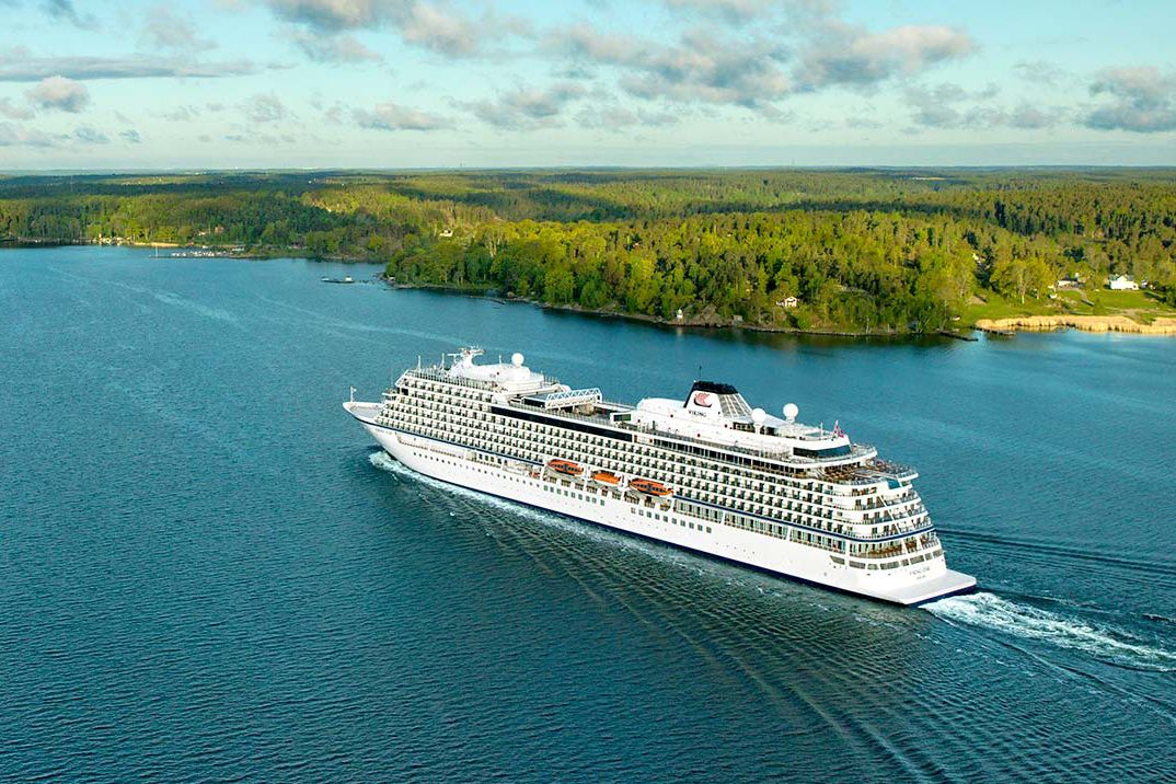 <p>Designed to look like a Nordic ski lodge, the <a href="https://www.vikingcruises.com/oceans/ships/viking-star.html">Viking Star</a> is decorated with stunning light woods like birch and juniper. Like many other ships, the Owner's Suite is the most luxurious. The 1,448-square-foot accommodation includes multiple rooms, a private veranda, and three flat-screen televisions. The master bathroom features a heated floor in addition to the usual glass-enclosed shower and double sink, and there's a private library, ocean-view dry sauna, and a boardroom for catered parties. </p>