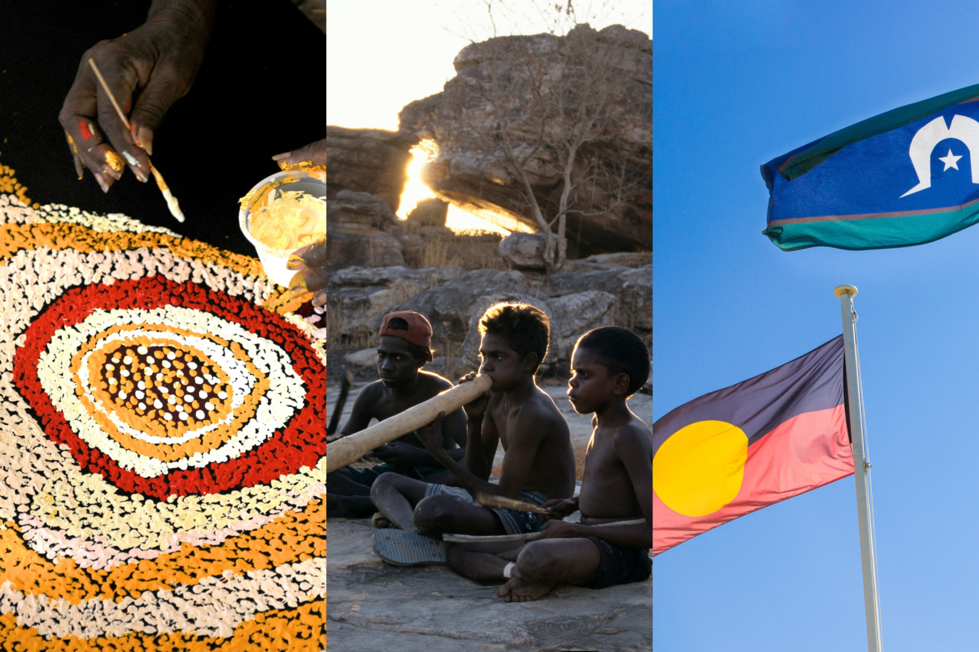 <p>Australia is home to some of the world's oldest civilizations. More specifically, we're talking about the Aboriginal and Torres Strait Islander groups. Despite James Cook's claims that <a href="https://www.starsinsider.com/travel/265679/australias-most-colourful-places" rel="noopener">Australia</a>, as we know it today, belonged to "no one," Indigenous people had existed there for tens of thousands of years before European colonization. The culture of Aboriginal and Torres Strait Islander groups is rich and diverse and continues to shape the nation's identity today.</p> <p>But how much do you know about the culture and traditions of the first people of Australia? This gallery covers everything from bush tucker to ceremonies. Click on to discover more.</p><p>You may also like:<a href="https://www.starsinsider.com/n/96907?utm_source=msn.com&utm_medium=display&utm_campaign=referral_description&utm_content=722683en-us"> How do photographers capture those priceless shots?</a></p>