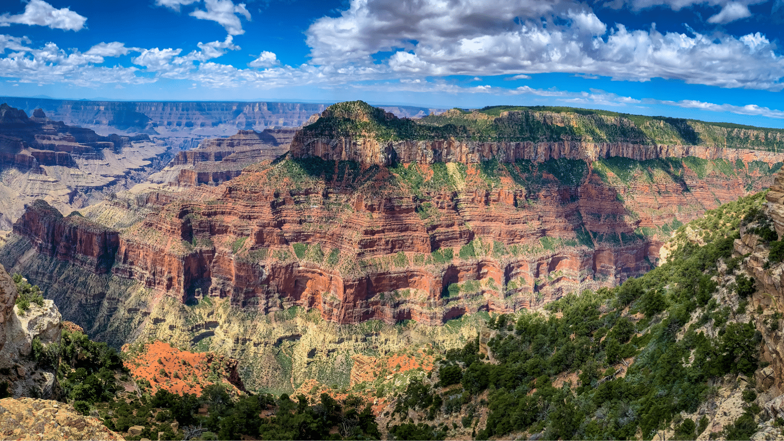 <p><span>Imagine visiting a place where 1.2 billion-year-old rocks are right next to 250 million-year-old rocks. Extending 277 miles, the Grand Canyon is an incredible tourist attraction and one of the Seven Natural Wonders of the World. Its immense size and beautiful layers of red rock create a beautiful and incredibly humbling landscape. </span></p>