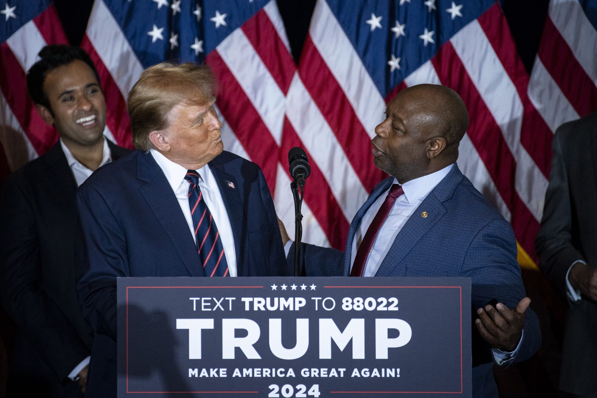 Billionaires Back Tim Scott As He Auditions For Trump’s VP